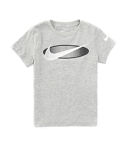 Nike Little Boys 2T-7 Short Sleeve Swoosh Logo T-Shirt