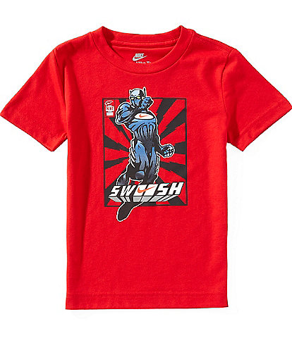 Nike Little Boys 2T-7 Short Sleeve Swooshman T-Shirt