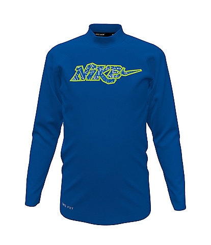 Nike Little Boys 4-7 Long Sleeve Logo Rashguard T-Shirt