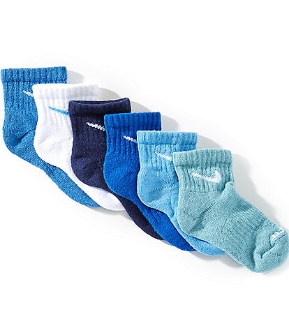 Nike Little Boys Performance Ankle Sock 6-Pack