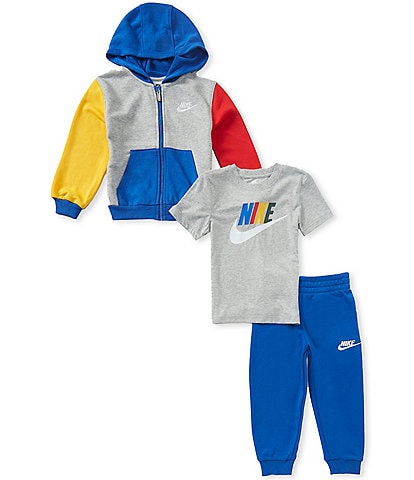 Nike Little Boys Lifestyle Pullover Hoodie 3-Piece Set