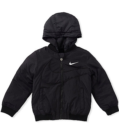 Nike Little Boys Long Sleeve Puff Swoosh Bomber Jacket