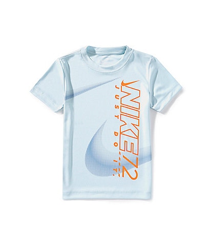 Nike Little Boys Short Sleeve Dri-FIT Sidewinder Split T-Shirt