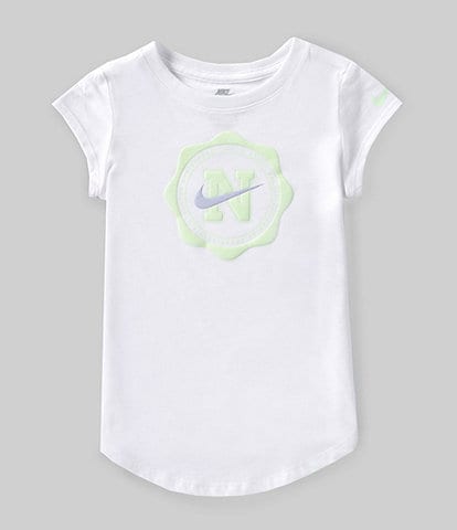 Nike Little Girls 4-6X Short Sleeve Prep In Your Step T-Shirt