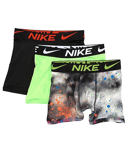 Nike Little/Big Boys 6-20 Printed Dri-FIT 3-Pack Boxer Brief