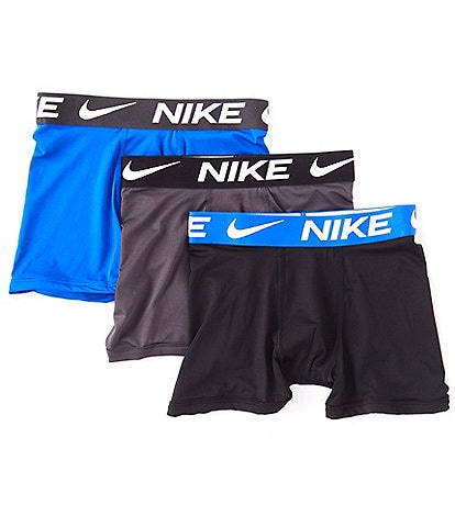 Nike Little/Big Boys 6-20 Solid Dri-FIT Boxer Brief 3-Pack