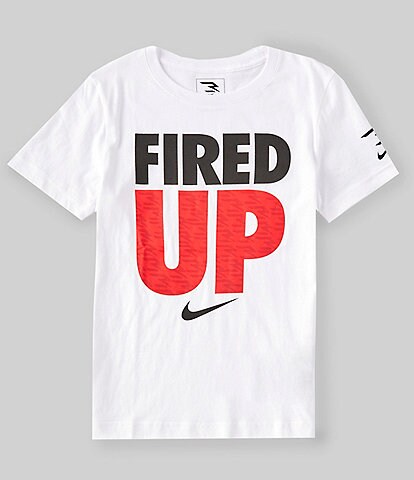 Nike 3BRAND By Russell Wilson Big Boys 8-20 Short-Sleeve Fired Up Tee