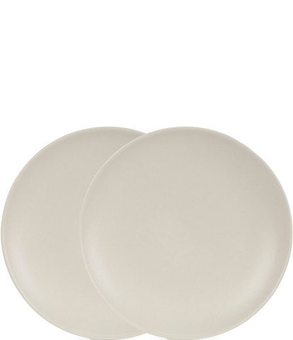Noble Excellence Aria Glazed Coupe Salad Plates, Set of 2
