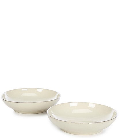 Noble Excellence Astoria Glazed Dinner Bowls, Set of 2