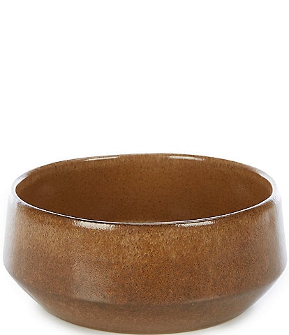 Noble Excellence Aurora Brown Glazed Cereal Bowl