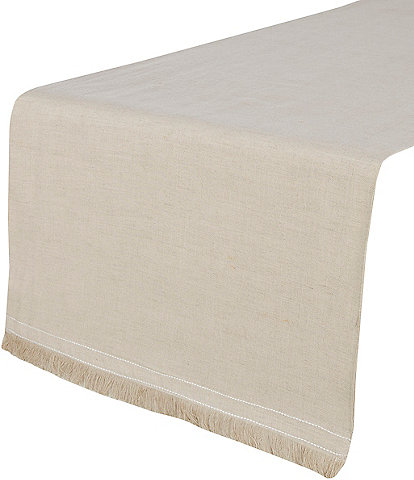 Southern Living Classic Fringe Table Runner, 70#double;
