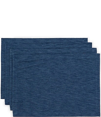 Noble Excellence Grass Cloth Placemats, Set of 4