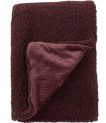 Noble Excellence Warm Shop Collectoin Bradley Teddy Faux Fur Throw