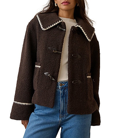 Nobody's Child Whipstitch Borg Jacket