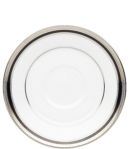 Noritake Austin Platinum Porcelain Saucer