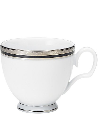 Noritake Austin Platinum Porcelain Teacup