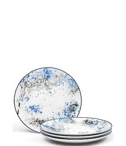 Noritake Blue Nebula 4-Piece Salad Plate Set