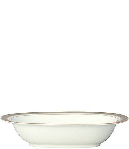 Noritake Brilliance Bone China Oval Vegetable Bowl