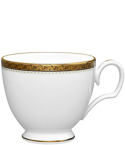 Noritake Charlotta Gold Porcelain Teacup