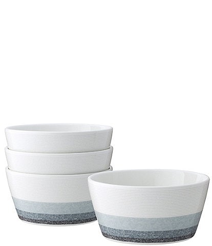 Noritake Colorscapes Layer Collection Soup/Cereal Bowls, Set of 4