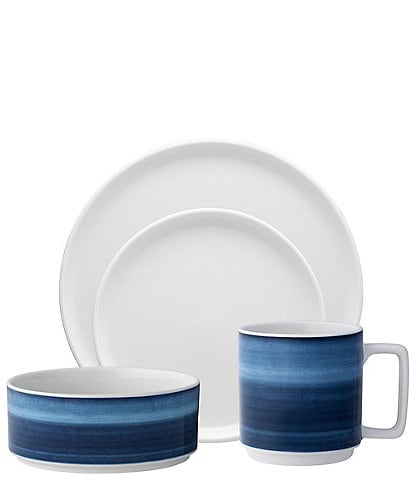 Noritake ColorStax Ombre Collection 4-Piece Place Setting