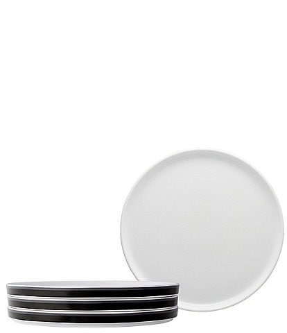 Noritake ColorStax Stripe Collection Dinner Plates, Set of 4