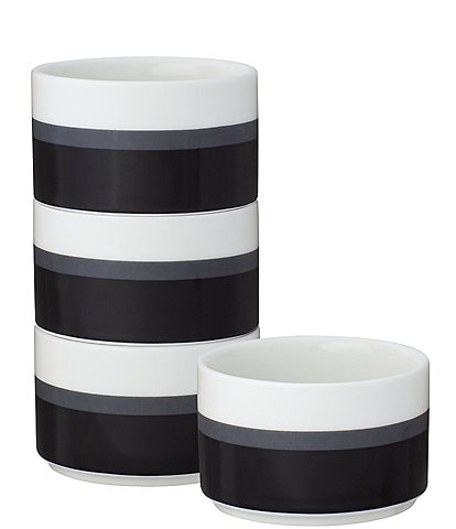 Noritake ColorStax Stripe Collection Mini Bowls, Set of 4