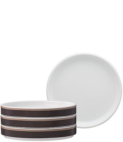 Noritake ColorStax Stripe Collection Small Plates, Set of 4
