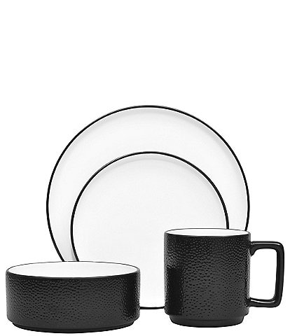 Noritake ColorTex Stone Collection 4-Piece Place Setting