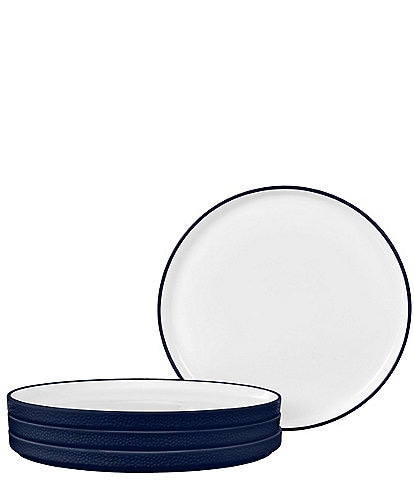 Noritake ColorTex Stone Collection Stax Dinner Plates, Set of 4