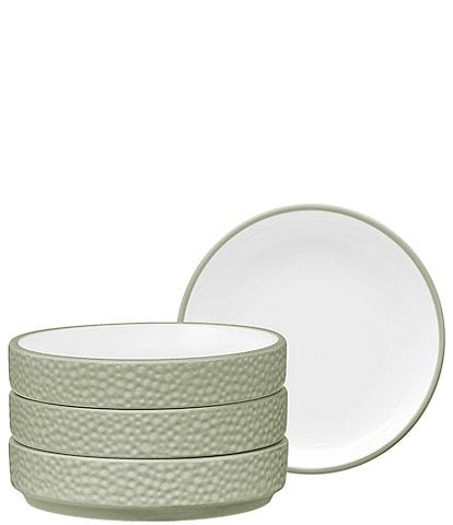 Noritake ColorTex Stone Collection Stax Mini Plates, Set of 4