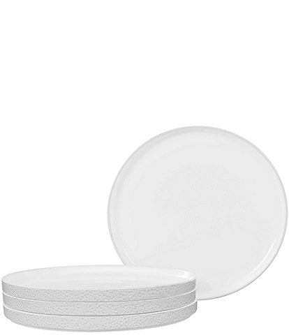 Noritake ColorTex Stone Collection Stax Salad Plates, Set of 4