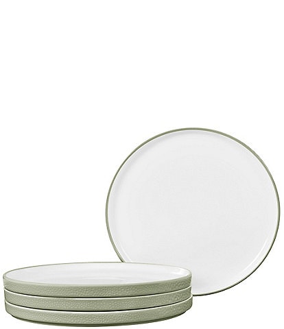 Noritake ColorTex Stone Collection Stax Small Appetizer Plates, Set of 4