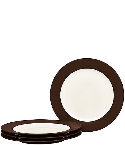 Noritake Colorwave 11" Rim Dinner Plates, Set of 4