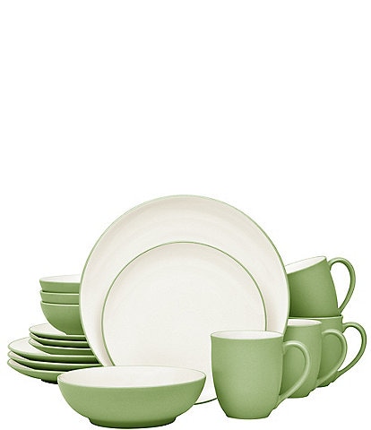 Noritake Colorwave Apple Collection 16-Piece Coupe Set, Service For 4