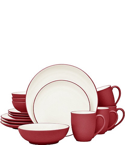 Noritake Colorwave Collection 16-Piece Coupe Set, Service For 4