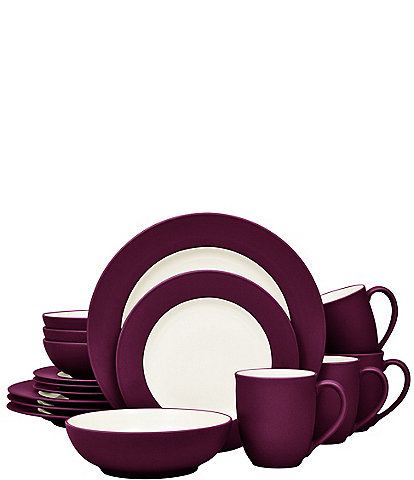 Noritake Colorwave Clay Collection 16-Piece Rim Set, Service For 4