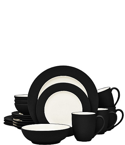 Noritake Colorwave Clay Collection 16-Piece Rim Set, Service For 4
