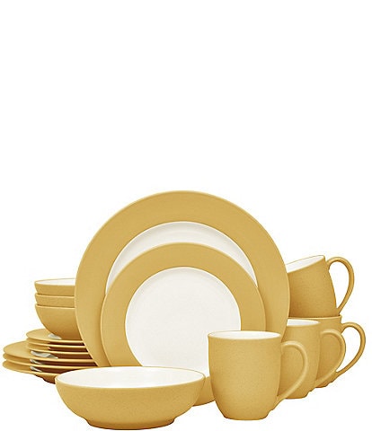 Noritake Colorwave Clay Collection 16-Piece Rim Set, Service For 4