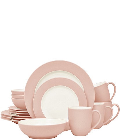 Noritake Colorwave Clay Collection 16-Piece Rim Set, Service For 4