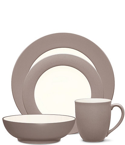 Noritake Colorwave Clay Collection 4-Piece Rim Place Setting