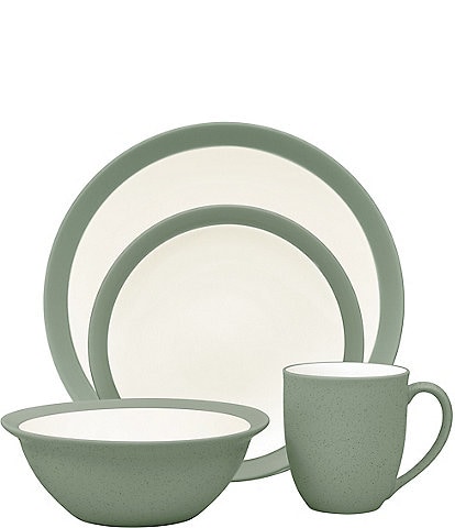 Noritake Colorwave Green Collection 4-Piece Curve Place Setting