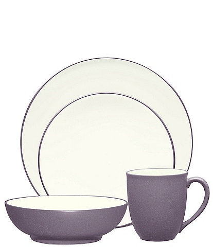 Noritake Colorwave Plum Collection 4-Piece Coupe Place Setting