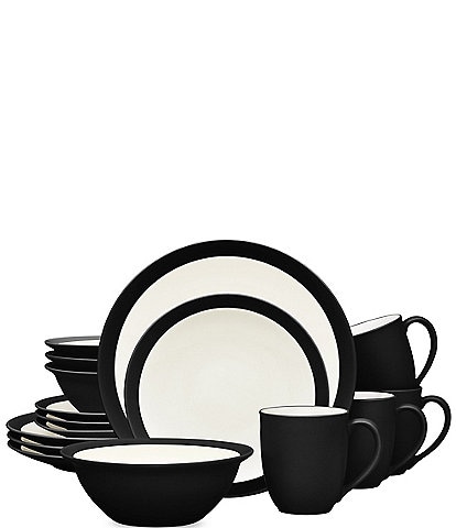 Noritake Colorwave Collection 16-Piece Curve Set, Service For 4
