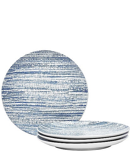 Noritake Colorwave Weave Collection Accent Plates, Set of 4