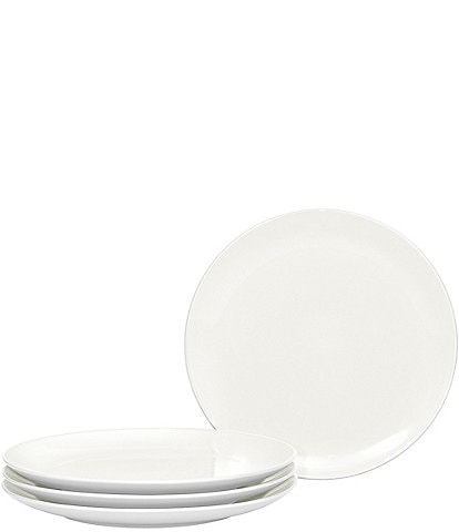 Noritake Colorwave White Coupe Dinner Plates, Set of 4