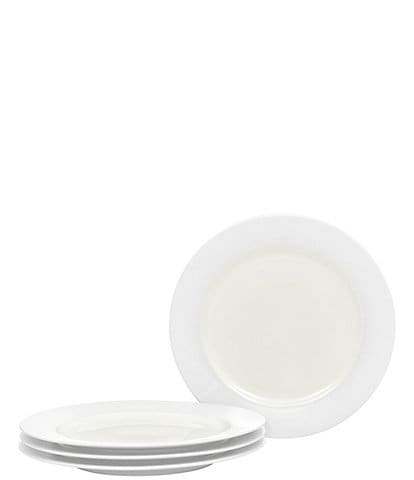 Noritake Colorwave White Rim Salad Plates, Set of 4