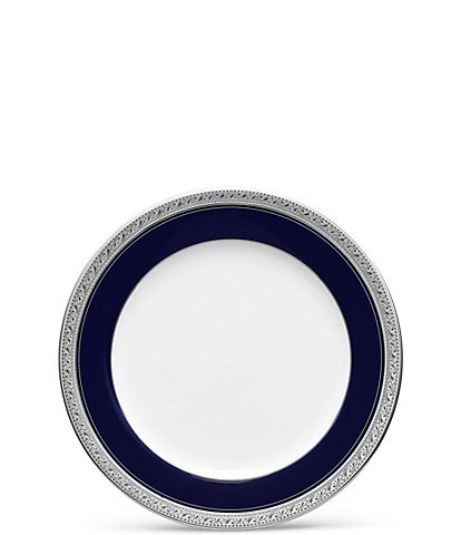 Noritake Crestwood Cobalt Platinum Porcelain Salad Plate