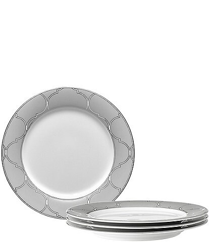 Noritake Eternal Palace Collection Accent Plates, Set of 4