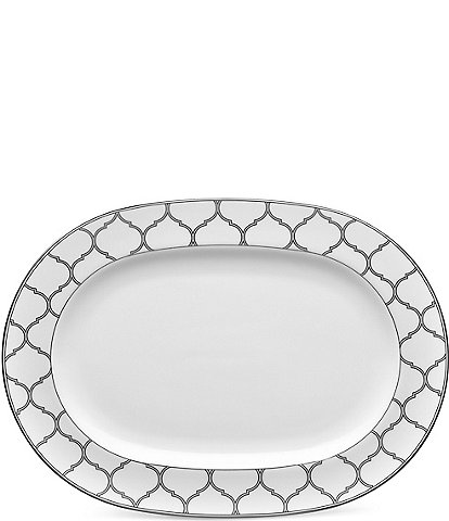 Noritake Eternal Palace Collection Oval Platter, 14#double;